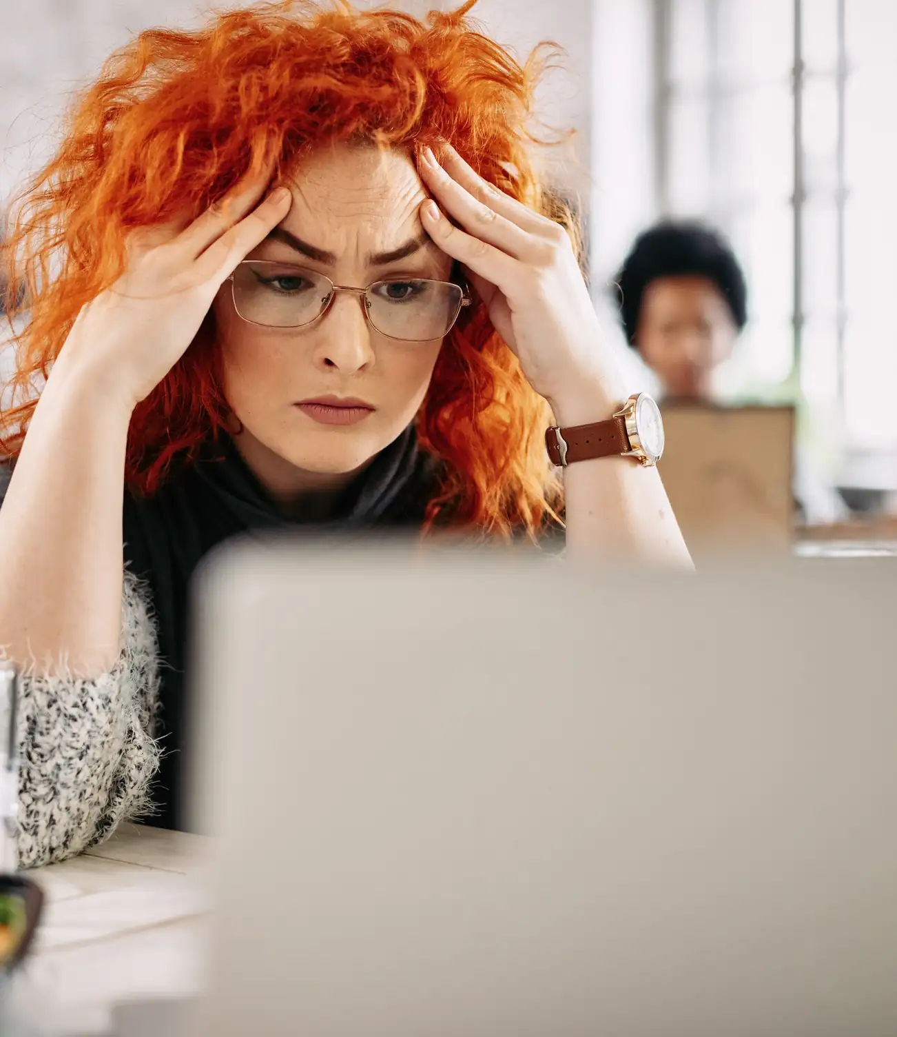 AI-powered data analytics dashboard showing business insights and trends